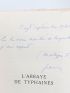 GOBINEAU : L'abbaye de Tiphaines - Autographe - Edition-Originale.com