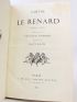 GOETHE : Le renard - Edition-Originale.com
