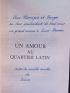 GOLL : Un amour au quartier latin - Autographe, Edition Originale - Edition-Originale.com
