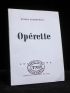 GOMBROWICZ : Opérette - Prima edizione - Edition-Originale.com