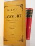 GONCOURT : Journal des Goncourt - Mémoires de la vie littéraire - Libro autografato, Prima edizione - Edition-Originale.com