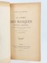 GOURMONT : Le livre des masques - First edition - Edition-Originale.com