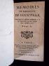 GOURVILLE : Mémoires de Monsieur de Gourville, concernant les affaires auxquelles il a été employé par la cour, depuis 1642 jusqu'en 1698 - First edition - Edition-Originale.com