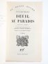 GOYTISOLO : Deuil au Paradis - First edition - Edition-Originale.com