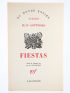 GOYTISOLO : Fiestas - Prima edizione - Edition-Originale.com