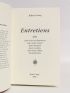GRACQ : Entretiens - First edition - Edition-Originale.com