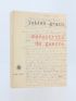 GRACQ : Manuscrits de guerre - First edition - Edition-Originale.com