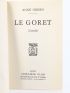 GREEN : Le Goret - Autographe, Edition Originale - Edition-Originale.com