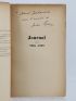 GREEN : Journal 1935-1939, volume II - Autographe, Edition Originale - Edition-Originale.com