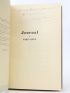 GREEN : Journal - Libro autografato, Prima edizione - Edition-Originale.com