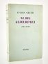 GREEN : Le bel aujourd'hui. Journal (1955-1958) - Libro autografato, Prima edizione - Edition-Originale.com