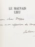 GREEN : Le mauvais lieu - Signed book, First edition - Edition-Originale.com