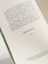 GREEN : Partir avant le jour - First edition - Edition-Originale.com