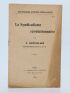 GRIFFUELHES : Le syndicalisme révolutionnaire - Prima edizione - Edition-Originale.com