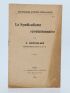 GRIFFUELHES : Le syndicalisme révolutionnaire - First edition - Edition-Originale.com