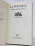 GROETHUYSEN : J.-J. Rousseau - Prima edizione - Edition-Originale.com