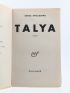 GROUSSARD : Talya - Erste Ausgabe - Edition-Originale.com