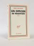 GROUSSARD : Un officier de tradition - First edition - Edition-Originale.com