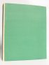 GUERIN : Le cahier vert - First edition - Edition-Originale.com