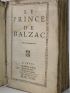 GUEZ DE BALZAC : Le prince de Balzac - Edition-Originale.com