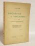 GUIERRE : Pirouettes et sarcasmes suivis de poèmes excentriques - Signed book, First edition - Edition-Originale.com