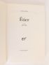 GUILLEVIC : Etier. Poèmes 1965-1975 - Signed book, First edition - Edition-Originale.com