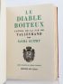 GUITRY : Le diable boiteux, scènes de la vie de Talleyrand - First edition - Edition-Originale.com