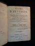 GUSTAVE : Flore d'Auvergne contenant la description des familles, genres, espèces et variétés de toutes les plantes vasculaires qui croissent spontanément dans les départements du Puy-de-Dôme et du Cantal, l'indication de leurs propriétés usuelles, des analytiques conduisant rapidement aux noms spécifiques et un vocabulaire des termes techniques employés dans cet ouvrage - Edition Originale - Edition-Originale.com