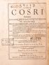 HALEVI : [Kuzari] Liber Cosri : continens colloquium seu disputationem de religione, habitam ante nongentos annos, inter regem cosarreorum, & R. Isaacum Sangarum Judæum; contra philosophos præcipuè è gentilibus, & Karraitas è Judæis; synopsin simulexhibens theologiæ & philosophiæ judaicæ, variâ & reconditâ eruditione refertam - Edition Originale - Edition-Originale.com