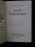HALEVY : Pays parisiens - Signed book, First edition - Edition-Originale.com