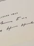 HARTUNG : Carte de voeux adressée à Georges et Alice Raillard pour l'année 1968 signée et par Hans Hartung et Anna-Eva Bergman  - Signed book, First edition - Edition-Originale.com
