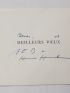 HARTUNG : Carte de voeux adressée à Georges et Alice Raillard pour l'année 1967 signée et par Hans Hartung et Anna-Eva Bergman  - Autographe, Edition Originale - Edition-Originale.com