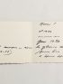 HARTUNG : Carte de voeux adressée à Georges et Alice Raillard pour l'année 1970 signée et par Hans Hartung et Anna-Eva Bergman  - Autographe, Edition Originale - Edition-Originale.com