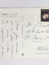 HARTUNG : Carte postale autographe signée adressée à Georges Raillard - Signiert, Erste Ausgabe - Edition-Originale.com