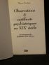 HAUSTGEN : Observations & certificats psychiatriques au XIXème siècle - Edition Originale - Edition-Originale.com