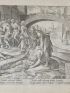 Beati misericordes, quoniam ipsi misericordiam consequentur. (Math. 5.7). Gravure originale du XVIIe siècle - Prima edizione - Edition-Originale.com