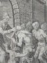 Beati misericordes, quoniam ipsi misericordiam consequentur. (Math. 5.7). Gravure originale du XVIIe siècle - First edition - Edition-Originale.com
