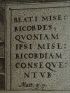 Beati misericordes, quoniam ipsi misericordiam consequentur. (Math. 5.7). Gravure originale du XVIIe siècle - Edition Originale - Edition-Originale.com