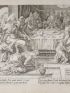 Beati Qui Lugent, Quoniam Ipsi Consolabuntur. (Matt. 5.4). Gravure originale du XVIIe siècle - Erste Ausgabe - Edition-Originale.com
