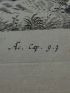 Paulus acerba fremens miseris fera bella ciere Judaica feritate parat, sed corpore lapsus Post, maiora videt legisque excitus ab umbra Sub qua cecus erat, regiones lucet in omnes.  (Ac. Cap.9.3.) Gravure originale du XVIIe siècle - Erste Ausgabe - Edition-Originale.com