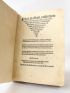 HEMMERLIN : De Nobilitate et Rusticitate Dialogus. Ejusdem de Switensium ortu, nomine, confederatione, moribus et quibusdam (...) gestis (et alia opuscula) - First edition - Edition-Originale.com