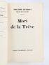 HENRIOT : Mort de la trêve - Signed book, First edition - Edition-Originale.com