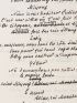 HEROLD : Manuscrits et tapuscrits autographes de Zadig - Signed book, First edition - Edition-Originale.com
