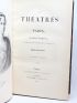 HERVEY : The theatres of Paris - First edition - Edition-Originale.com