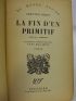 HIMES : La fin d'un primitif - Signed book, First edition - Edition-Originale.com