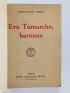 HIRSCH : Eva Tumarche, baronne - First edition - Edition-Originale.com