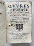 HORACE : Les oeuvres - Prima edizione - Edition-Originale.com