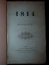 HOUSSAYE : 1814 - Autographe, Edition Originale - Edition-Originale.com