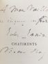 HUGO : Les châtiments - Autographe, Edition Originale - Edition-Originale.com