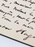 HUGO : Lettre autographe signée adressée à Léon Richer : 